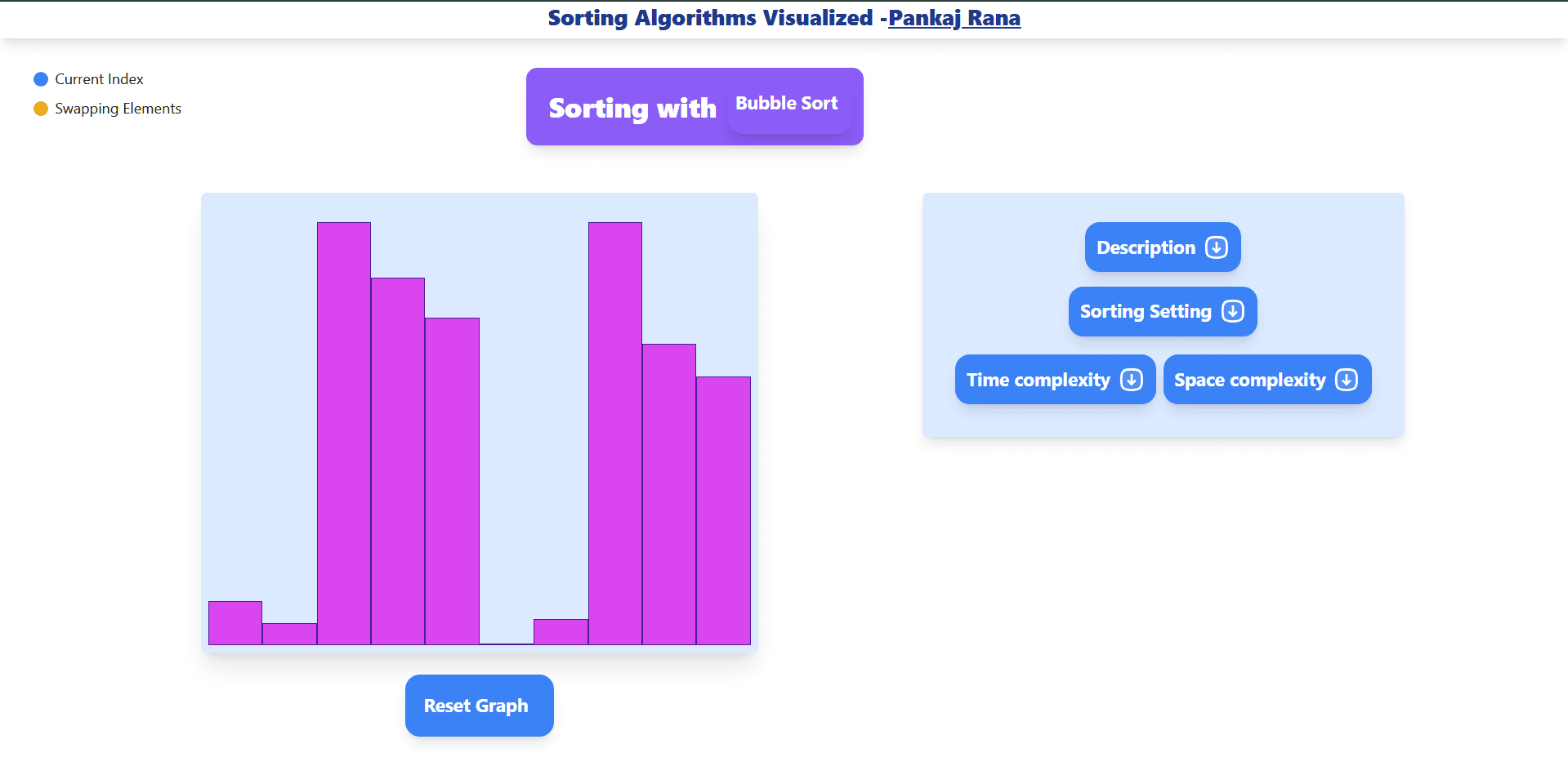 Sorting Visualizer